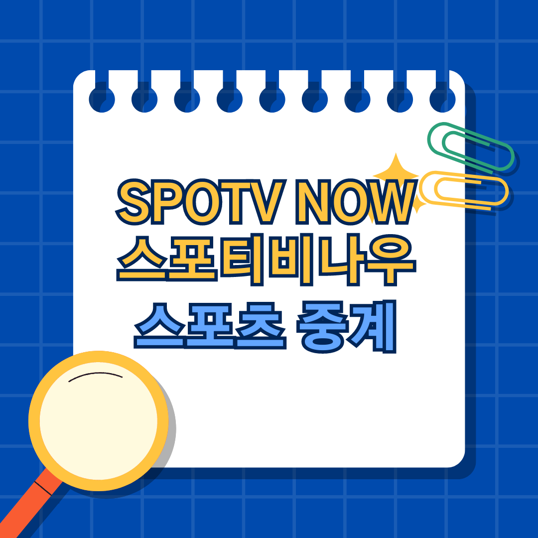스포티비나우 스포츠 중계 안내